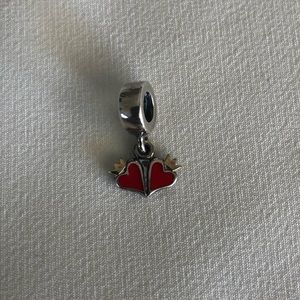 Pandora Double Heart Love Charm ❤️❤️